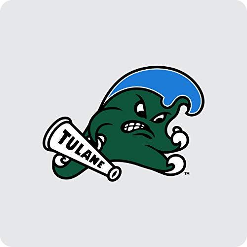 Tulane University Green Wave Acrylic Coaster 4-Pack Officially Licensed Collegiate Product