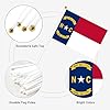 North Carolina Flag, Small Mini Handheld North Carolina State Flags on Sticks for Parades, Patriotic Events, and Party Decorations #2