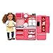 Produktbild Our Generation Gourmet Spielküche Set für Kinder zum Spiel mit grossen Puppen (46 cm) -  79-teilig, pink, Puppenzubehör, Spielzeug ab 3 Jahren