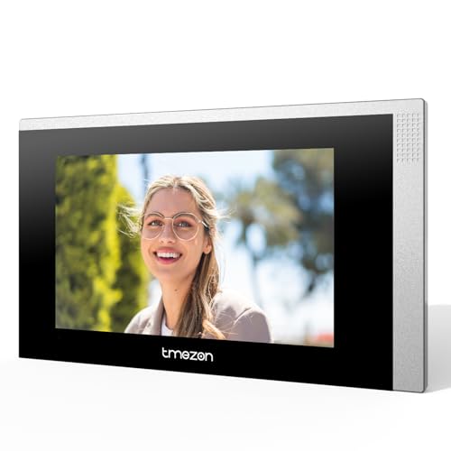 Image of Tmezon Video Doorbell Monitor Screen ONLY Work with MZ-728 Video Intercom System
