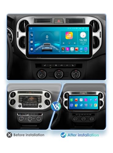GPS tracker pour voiture Volkswagen Tiguan 1 navigation Europe Bluetooth 2025 4G 64G - 2