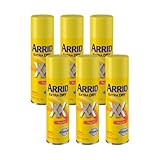 Arrid Extra Dry Regular Aerosol Antiperspirant Deodorant 6 Oz, Pack of 6