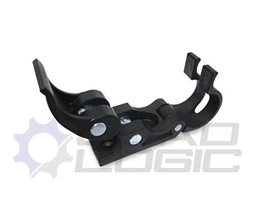 Atv Adjustable 3/4" - 1" Rack Or Handlebar Clamp Mount For Lights Gps Phone Etc #TOP1