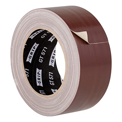 GRIP Eventbasics Gewebeband braun (dunkelbraun), 50 mm x 25 m...