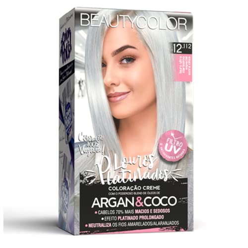 Coloração Kit BEAUTYCOLOR - 12.112 Louro Ultra Claríssimo Especial Extra Cinza