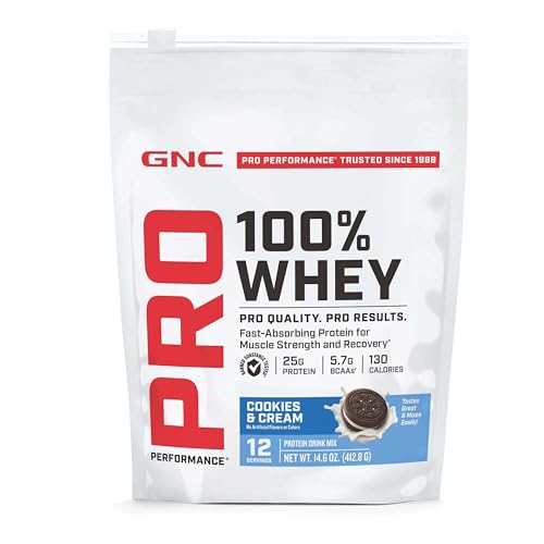 GNC Pro Performance 100% Whey 2.0 - Cookies & Cream