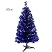 Produktbild Fouriding 3ft 90cm Künstlicher Weihnachtsbaum Christbaum Tannenbaum mit KunststoffStänder Kunststoff Baum Dekoration (Diamantblau)