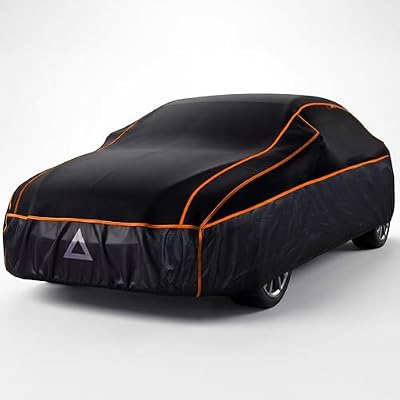 Upgrade4cars Funda Coche Exterior Anti-Granizo Impermeable y Universal | Lona para Tapar para Verano & Invierno | SUV - L (480 * 193 * 145 cm)