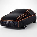 Upgrade4cars Telo Copriauto Anti-Grandine Premium da Esterno Imbottito e Impermeabile | Copertura Auto Felpato Universale Antigraffio per Estivo e Invernale | Suv - M (432 * 185 * 145 cm)