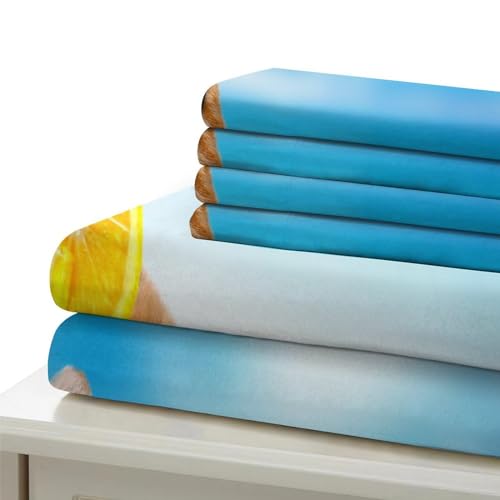 Funda nórdica gatto 3D para cama individual de microfibra con fundas de almohada 7