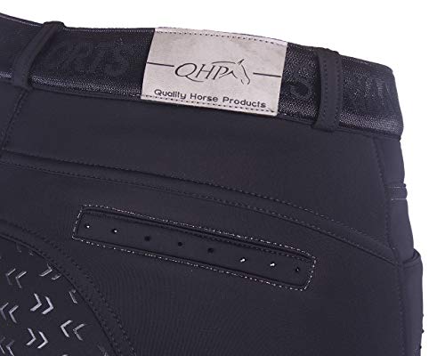 Pantalon d'équitation softshell QHP Alexa chaud taille 38