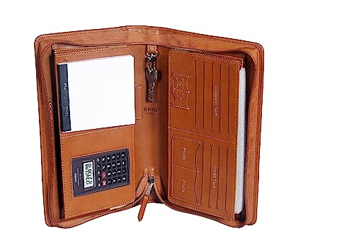 Image of Sukeshcraft Multiple Cheque Book Holder | 8 Digit Calculator Finiancial Note pad