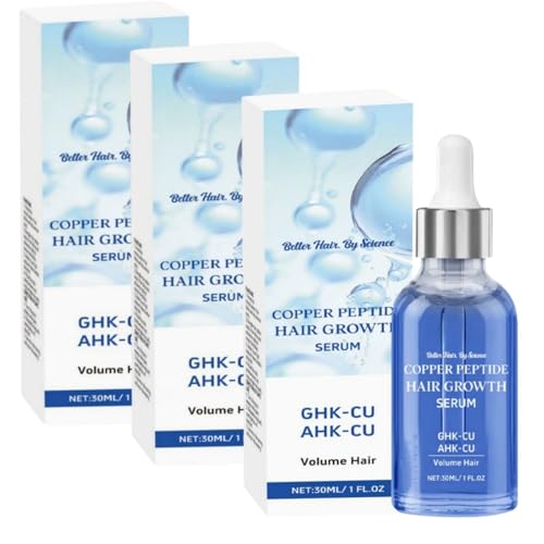 Sérum capillaire aux peptides de cuivre pour retrouver la confiance d'une chevelure dense
