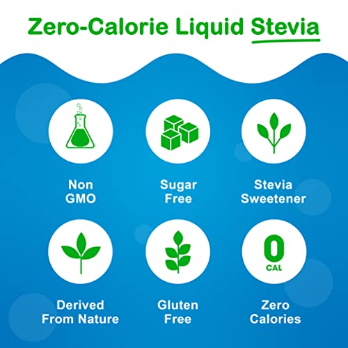 Stevia Infused, Sugar Free, Zero Calorie, All Natural Liquid Water Enhancer (Pog Juice, Pack Of 6) #TOP4