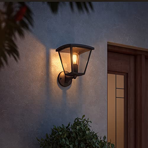 Philips Hue White Inara Außen-Wandleuchte, 550 lm, Schwarz – Ansicht 4