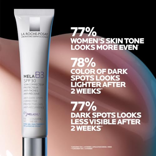 Image of La Roche-Posay Mela B3 Anti-Dark Spots Moisturiser SPF30, 40ml | ADVANCED DARK SPOT CORRECTION, DAILY SUN PROTECTION, EASY DAILY APPLICATION, SKIN SAFE & NON-COMEDOGENIC, GENTLE ON THE SKIN