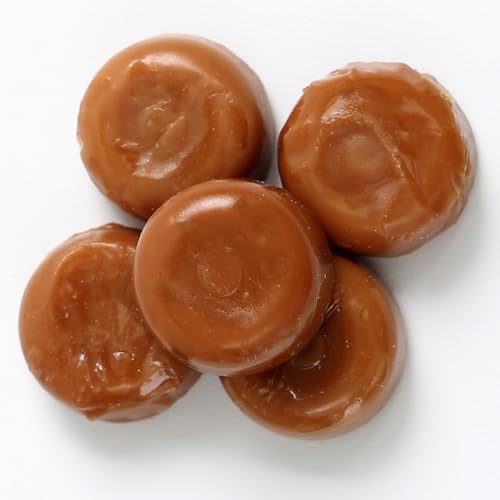 Gold Candy Bulk - 5 LB - Butter N' Creme Candies - Gold Wedding Favor Candies - Smooth Rich Toffees Hard Candy - Foil Individually Wrapped Vintage Hard Candy