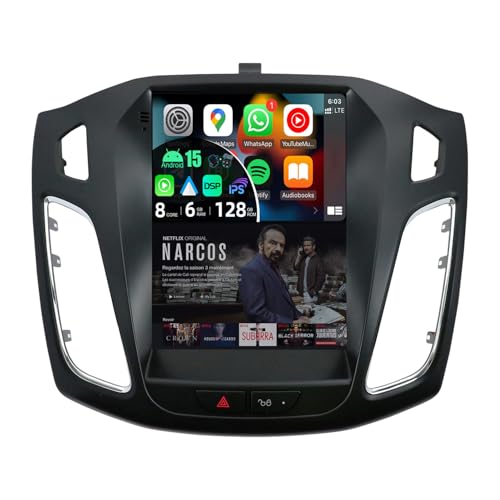 Autoradio Ford Focus 2 DIN con cámara y arranque rápido para aparcar sin riesgos