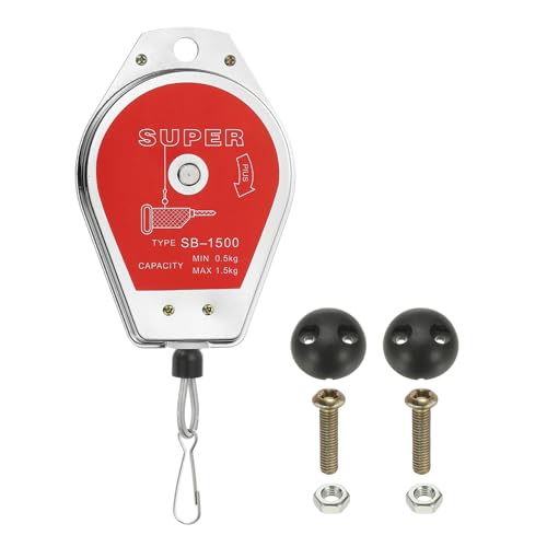 PATIKIL Spring Balancer with Positioner, 1.1-3.3 lbs, Silver