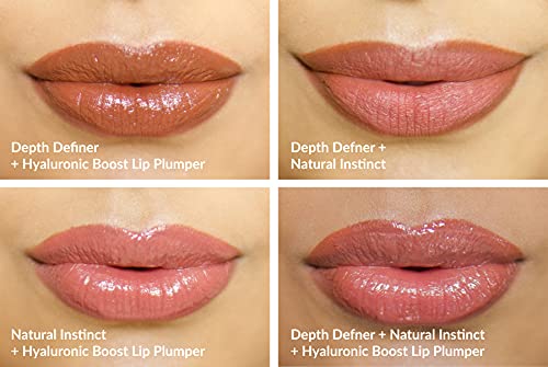 Vasanti Lip Line Stix - Define And Shapes Lips, Soft, Easy-Glide Lip Liner Lipstick - Natural, Paraben-Free, Cruelty-Free (Depth Definer) #TOP5