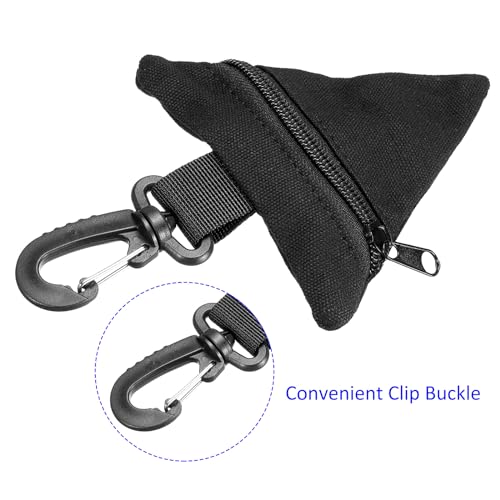 Coin Purse - Triangle Wrist Bag with Hanging Buckle for Small Change Coins Apply to Climbing Outdoor4