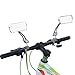 Jeemiter Bicycle Mirror,A Pair of 360°Rotation Back Rearview Mirror Handlebar Wide Angle Bike Mirror-Rilver