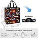 MUMEHAZ Insulated Water Polo Shopping Bags for Groceries Water Resistant Collapsible Cooler Grocery Bag