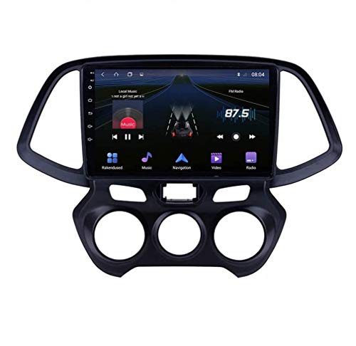 Android 9.0 Car Stereo Radio Compatible with Hyundai Santro/Atos 2018 GPS Navigation 9 Inch Touch Screen Head Unit MP5 Multimedia Player Video with 4G WiFi DSP SWC Mirror Link