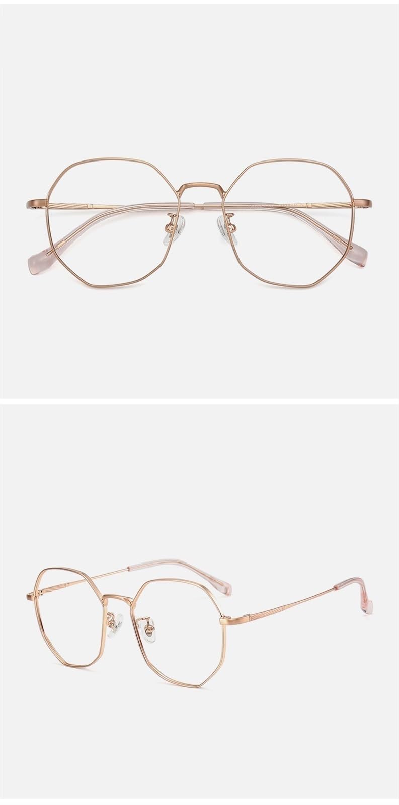 Monture de lunettes optiques pour femmes Monture de lunettes irrégulière for femme