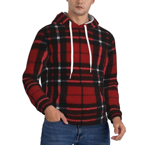 Sweat à capuche en polaire pour hommes doublé pour ne plus jamais avoir froid durant l'hiver