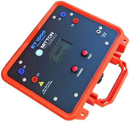ET1000 Earth Tester/Resistivity Micro-Ohmmeter, Range: 5 µΩ – 19.99 kΩ