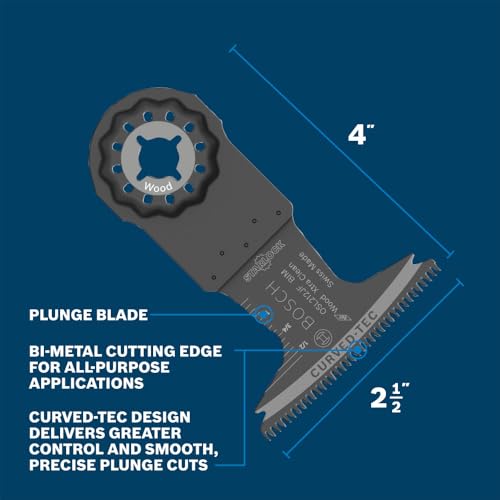 Bosch OSL212JF 2-1/2 in. Starlock Oscillating Multi Tool Bi-Metal Xtra-clea - image 2