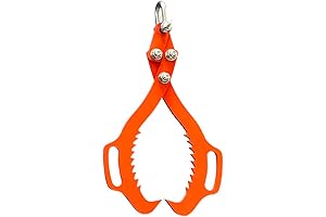 2 Serrated Claw Hook,Log Lifting Tongs