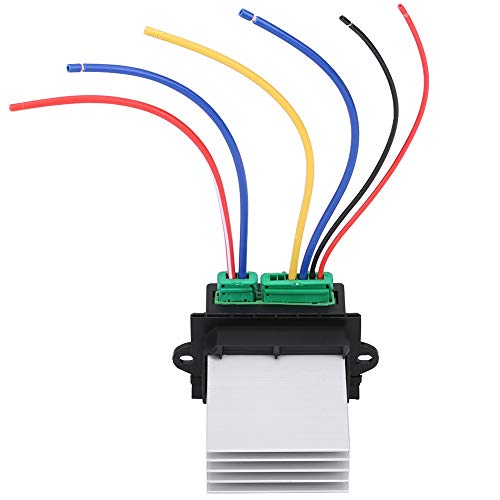 Gebläsewiderstand Lüfterregler, Gebläsewiderstand des Heizungsmotors mit Kabelbaum Stecker Lüfterwiderstand für C5/C3/C2, für 207/406/607/1007, für Scenic I/II 7701048390 6441L2