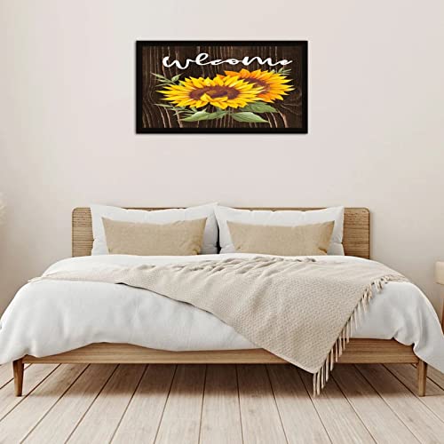 Décoration de table Welcome Sunflower pour embellir votre salon rustique - 4