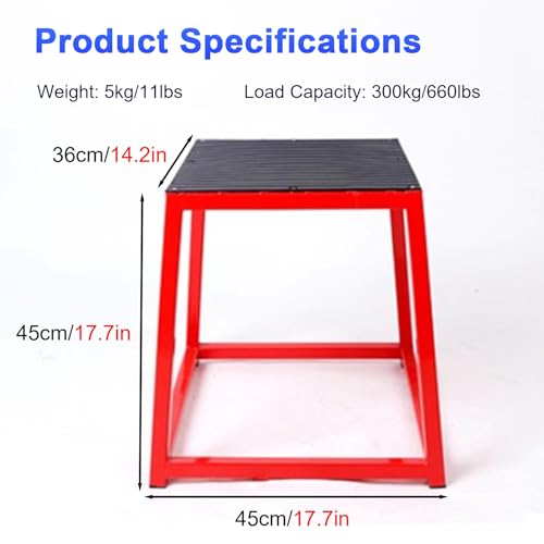 Entrenador de salto vertical tipo plyo boxes apilables para saltos de caja 2