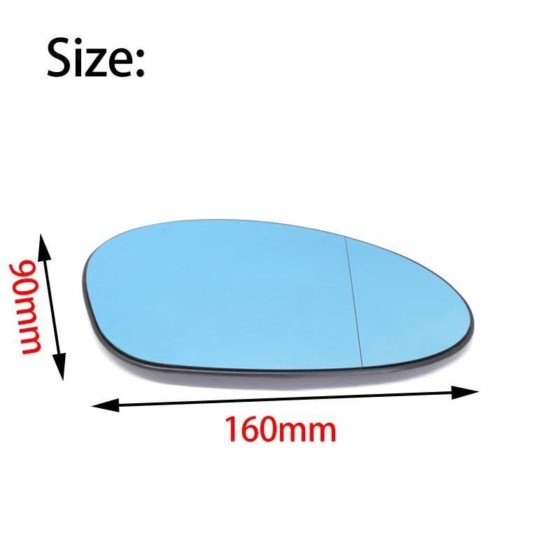 Glace rétroviseur pour BMW Z4 E85 E86 E90 E92 | Paire de miroirs réglables - 2