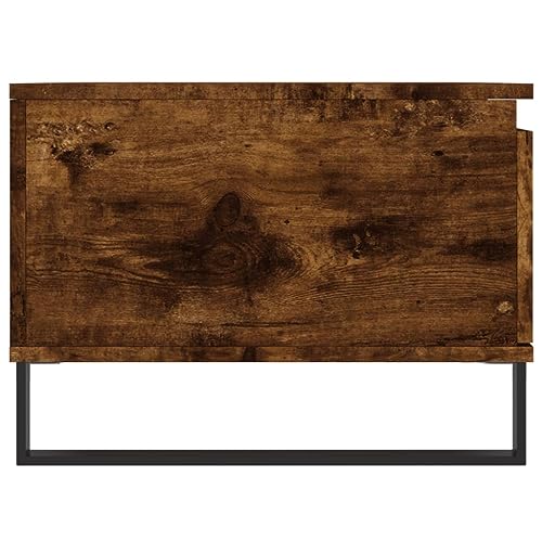 Table basse bois d'ingénierie et métal : dites adieu au salon encombré - 8