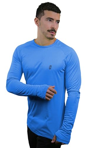Kit 3 Camisetas Skube Com Proteção UV 50+ Dry Fit Segunda Pele Térmica Tecido Termodry Manga Longa D