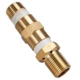 GASPRO 150,000 BTU Liquid Propane Gas Fire Pits 1/2 Air Mixture Valve, 100% Solid Brass