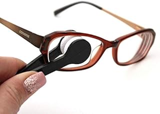 Black Microfiber Eye Glass & Sun Glass Cleaner - 2 Pack