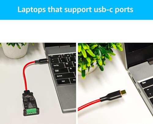 Adaptador RS485 a USB-C aislado DSD TECH SH-U11GL con chip FTDI para control industrial estable 7