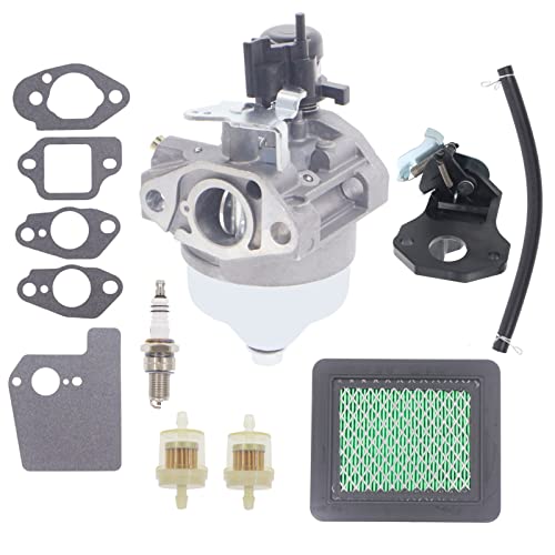 Hutdkte 16100-Z0L-876 Carburetor for Honda GCV160 Auto Choke GCV160A0 GCV160LA GCV160LA0 HRR216 Engines with 16600-Z8B-900 Choke Control Kit