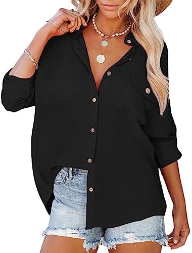 Bsubseach Women Embroidered Half/Long Sleeve Swimsuit Cover Up Mini Beach Dress