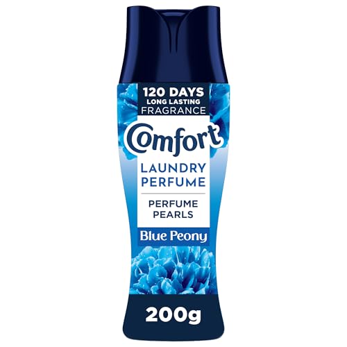 Comfort Laundry Perfume Beads Blue Peony 120 Days Long-Lasting Fragrance 200g
