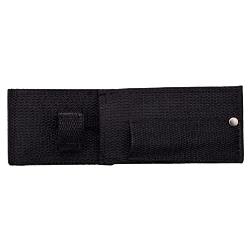 Survivor HK-106320B Faca de lâmina fixa para uso externo, lâmina Tanto preta, cabo revestido com cor