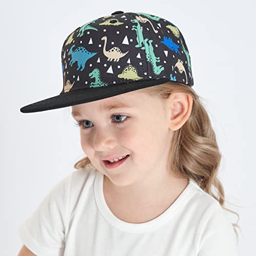 Upeilxd Kids Baseball Cap Toddlers Hat With Adjustable Strap For Boys Girls Ages 2-8 (Pattern 3, 4-8 Years) #TOP1