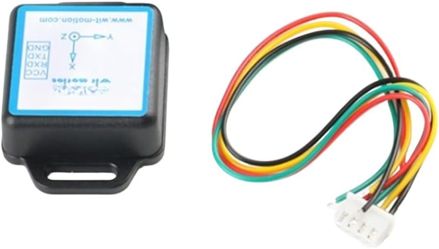 WT901C-232/TTL Nine-Axis MPU6050 Acceleration Sensor with Gyroscope, ±16g Accelerometer, ±2000°/s Range, 0.1-200Hz Output Rate, for Precise Attitude and Angle Measurement(WT901C-TTL)