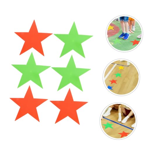 CORHAD 6 Unidades marcadores carpete marcador piso esportivo para academia círculos tapete canetinha