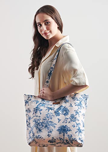 Maison-d-Hermine-Tote-Bag-100-Cotton-Canvas-Reusable-Shoulder-Grocery-Bag-for-Work-Travel-Shopping-Perfect-for-Men-Women